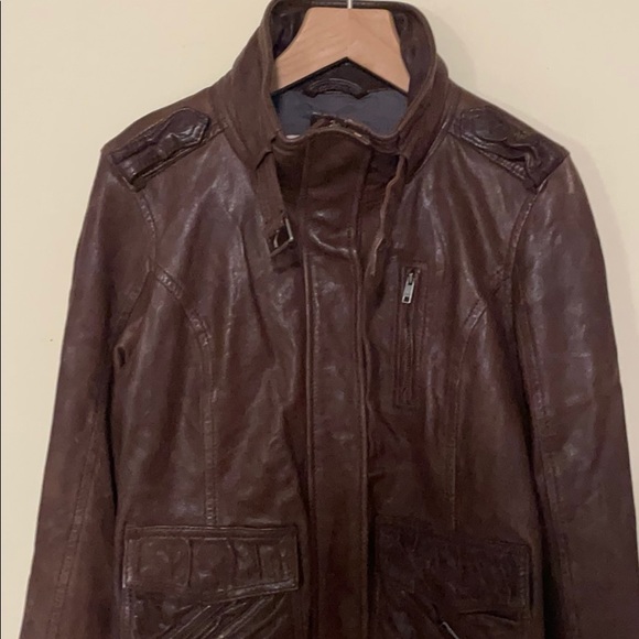 Rare 100% genuine leather jacket - Picture 2 of 10